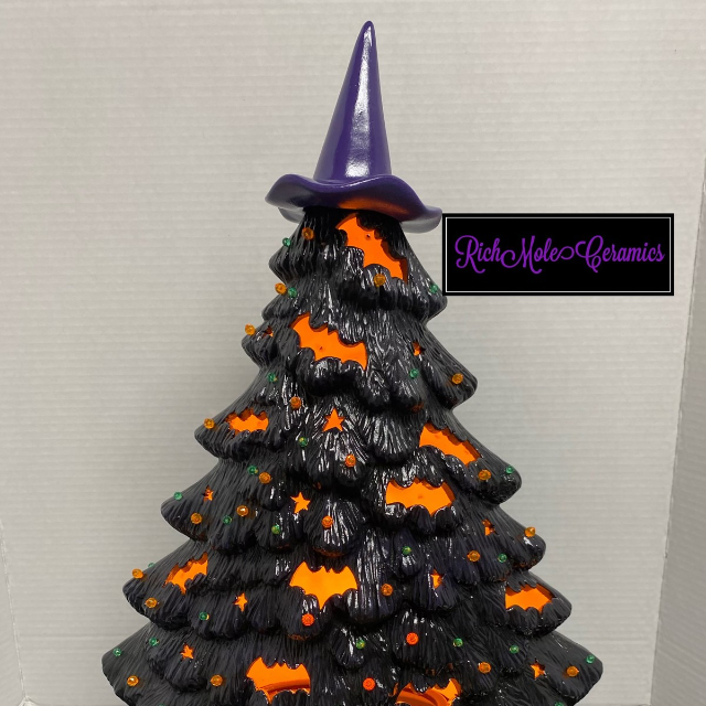 Ceramics Trees,Halloween tree!