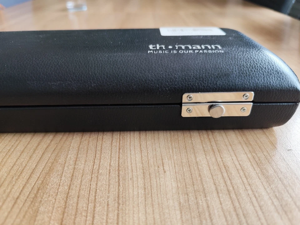 THOMANN "FL-200C Querflöte Metall versilbert mit original Etui. - Bild 4 von 4