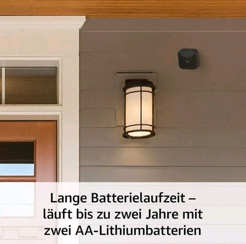 Blink Outdoor 1080p HD-Sicherheitskamera Schwarz (Kit mit 2 AA-Lithiumbatterien) - Bild 4 von 6