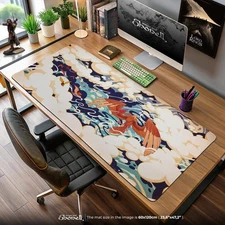 Ho-Oh Pokémon Mouse Pad – Legendary Bird Flying Over Clouds