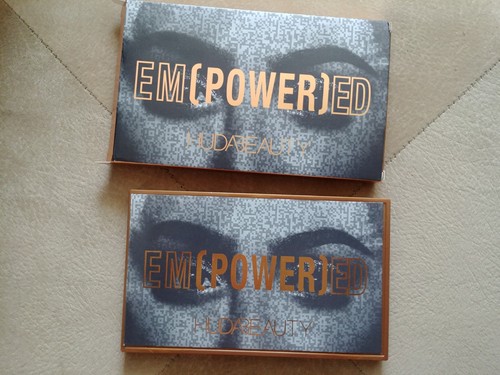Authentic New Nude Huda Beauty Empowered 18 Shimmer Matte Eyeshadow Palette Base - Picture 8 of 20