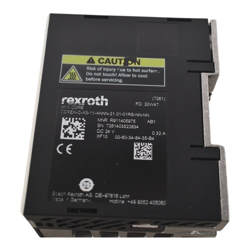 Bosch Rexroth R911405975 ctrlX CORE Series Controller EtherCAT Master, 24 V dc S - Picture 4 of 5