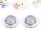  2 Count Abflusssieb Für Spülbecken Abtropfsieb Küchenzubehör Abtropfensieb