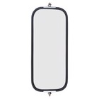Universal West Coast Truck Stainless Steel Side Mirror Head with Sturdy Back