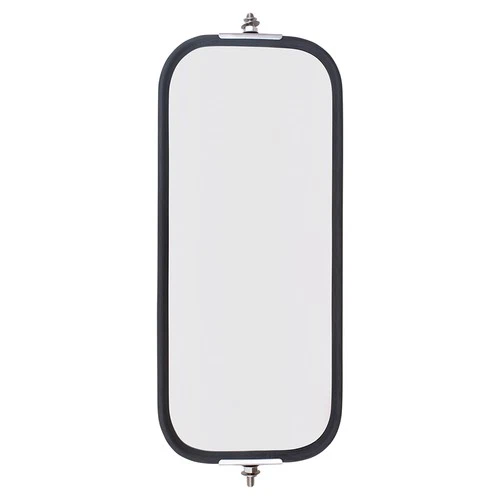 Universal West Coast Truck Stainless Steel Side Mirror Head with Sturdy Back