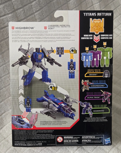 Transformers Titans Return Master Xort & Highbrow Autobot Deluxe Class Figure - Foto 3 di 3