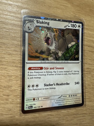 Pokemon Slakoth Vigoroth Slaking Cosmos Holo Set NM Whammy Tin Promo - Picture 4 of 7