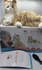 AGELESS INNOVATION'S Joy for All - Interactive Companion Pet Cat - Orange Tabby