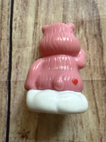 Vintage Care Bears Love A Lot Bär auf Wolke TCFC Figur Spielzeug Tortenaufleger - Bild 2 von 3