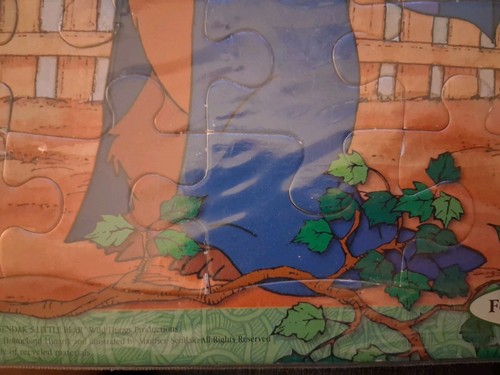 Maurice Sendak Vintage Little Bear Puzzle Scarecrow Bear 25pc, 1999 Edition - Picture 6 of 6