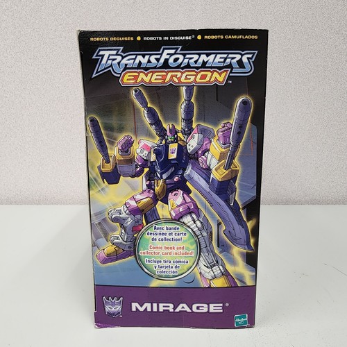 Vintage 2003 Transformers Energon Mirage Mega Class in Opened Box Tested - Picture 5 of 13