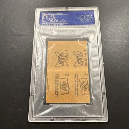 1963 Topps Peel Offs Ken Boyer PSA 9 MINT - Picture 2 of 2