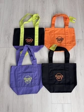 🎃TRADER JOE'S MINI TRICK-OR-TREAT CANVAS TOTE BAG - SET Of 4