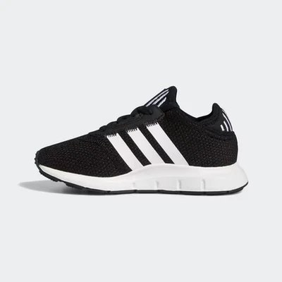 ADIDAS SPORTSWEAR KINDER JUNGEN SWIFT RUN X J SCHWARZ-WEIß GR.37,5 *B-WARE* - Bild 1 von 4