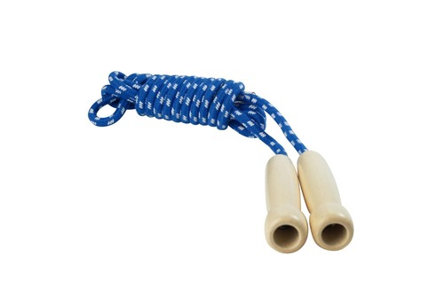 8.8 Feet Jump Rope for Women Men Kids Wooden Handle Jumping Ropes - Picture 2 of 7