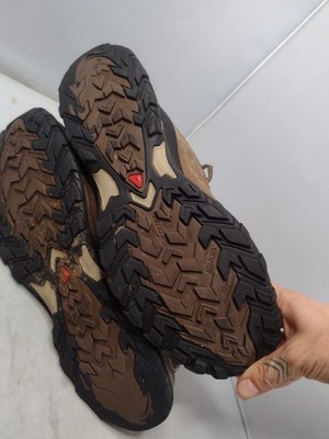 Salomon Mens Hiking Boots Shoes Size 12 Brown Contagrip Suede Leather LL Salomon Mens Hiking Boots Shoes Size 12 Brown Contagrip  main image 2