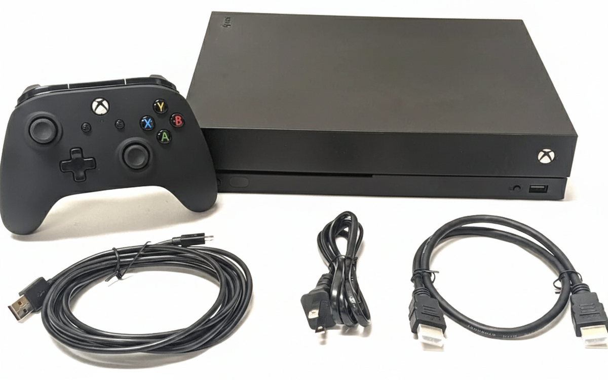 Microsoft XBox One X 1TB Console Bundle | Black | VERY GOOD