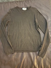 Womens Jax Separates Dark Brown Pullover Sweater Medium