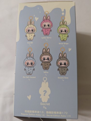 Auténtico Pop Mart The Monsters Labu leche de soja emocionante macaron - Imagen 5 de 6