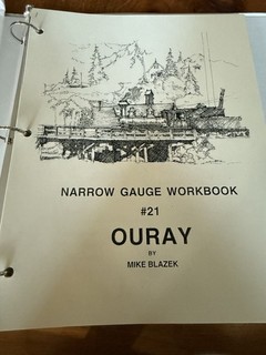 Mike Blazek Narrow Gauge Workbook #21 Ouray