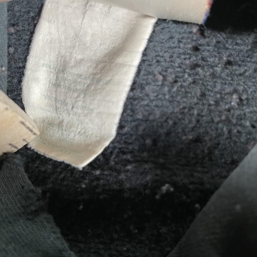 Vintage Support Red White Vallejo Hoodie Mens XL Black 707 Fader Grunge Biker - Picture 7 of 13