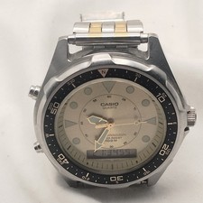 Casio ARNIE Analog Digital Watch AMW-320R Men Rotating Bezel WORKS