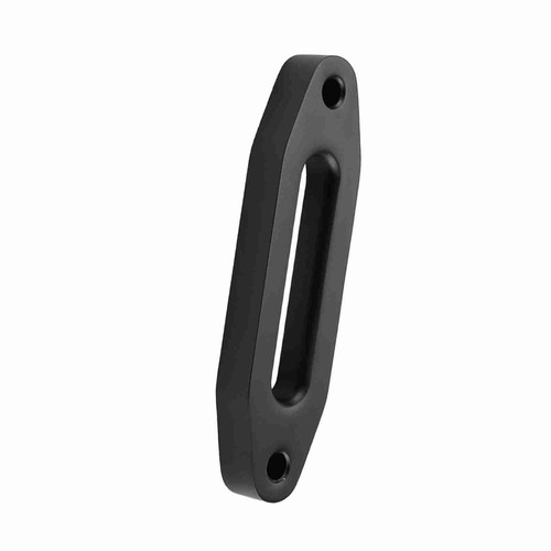 6inch Black Aluminum Hawse Fairlead For Synthetic Winch Rope Cable ATV TPG