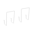 2 Pcs Lochwand Zubehör Stecktafel Organizer Stecktafel-Werkzeughalter