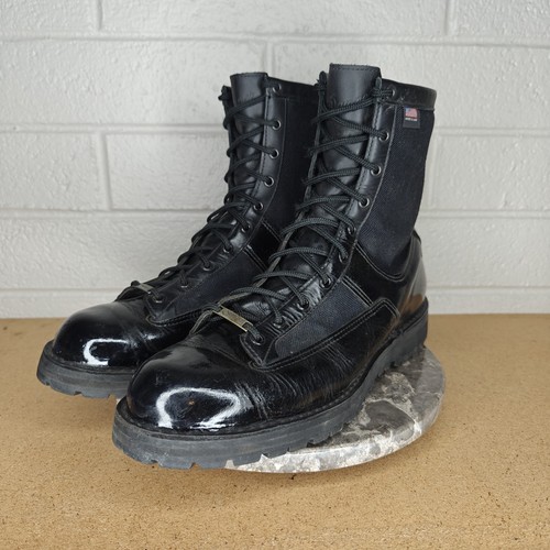 Danner Acadia 8" Gore-Tex Leather Boots Men's 15 D Black 21210 Made In The Usa - Picture 2 of 17