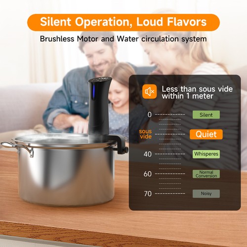 1100W Wifi Sous Vide Precision Cooker Immersion Circulator Slow Cooking Timer - Picture 8 of 13