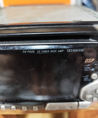 Pioneer Carrozzeria FH-P606 2DIN Car Audio High Power Amplifier