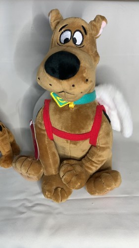 Lote de 2 SCOOBY DOO - Ty & Hallmark Hanna-Barbera Peluche Canta Alas FUNCIONA - Vídeo 1 de 1