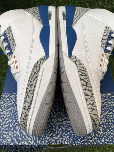 Size 11 - Jordan 3 Retro Mid Washington Wizards - Picture 10 of 12