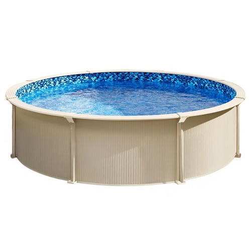 VEVOR Innenfolie Poolfolie Ersatzfolie Innenhülle Schwimmbadfolie φ549x120cm - Bild 11 von 12