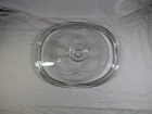 VTG Pyrex Replacement Clear Glass Oval Lid For Corning Ware Casserole # F12C