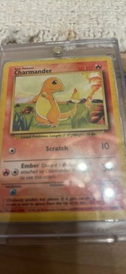 Pokémon Base Set Charmander 46/102 English Card 1999 Wizards of the Coast