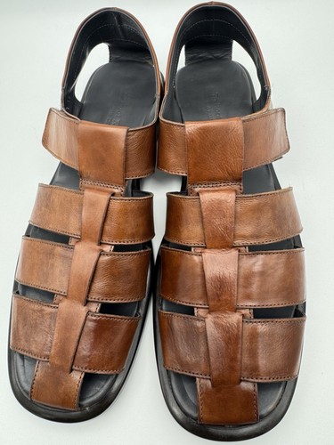 Sandalias To Boot New York Adam Derrick Fisher - Cuero Marrón - Para Hombre Talla 12 - Imagen 6 de 9