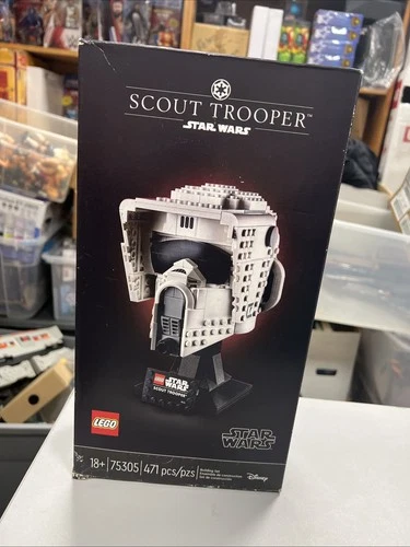 LEGO Star Wars 75305 Scout Trooper Helmet RETIRED Sealed New 471 pcs Display Set