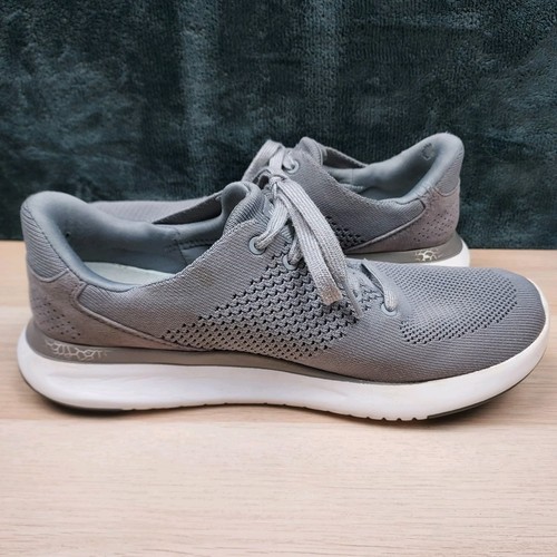Scarpe Kizik Uomo 9 / Donna 10,5 Grigio Mani Libere Slip-On Sneakers Attive - Foto 9 di 23