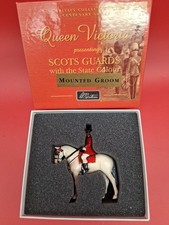 Britains Centenary Series - Set 40205 - Scots Guards Mounted Groom in 1/30 scale