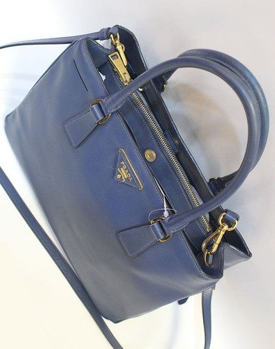 Prada Saffiano Navy Tote Bag 25663541 - Picture 6 of 8