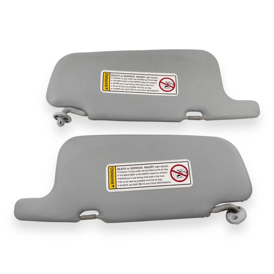1995 - 2001 雪佛兰 Geo 地铁司机和乘客侧遮阳板一对灰色 — 第 4/4 张图片