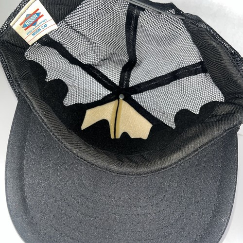 Black Vintage Chevelle SnapBack Mess Nissin Hat - Picture 3 of 4