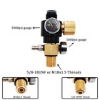HPA Tank Pin Valve Regulator 3000psi Input Pressure Adjustable Pressure