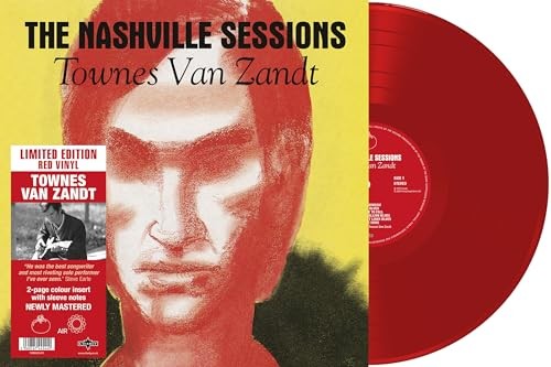 TOWNES VAN ZANDT - Nashville Sessions Red Vinyl - New Vinyl Record - O1398z - Picture 1 of 9