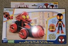 Marvel Spidey & His Amazing Friends Web-Spinners Miles w/ Drill Spinner Toy New