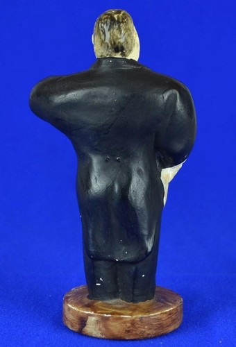 VINTAGE c1944 ZELLIE ORIGINAL CHALKWARE OPERA SINGER - 5 5/8" FIGURE - Picture 3 of 7