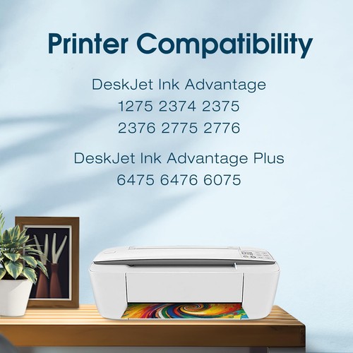 667XL Ink Cartridge Replacement for HP Ink 667XL Ink Cartridges Black and Col... - Bild 2 von 7