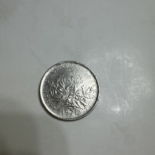 MONEDA FRANCIA 5 FRANCOS 1971 CIRCULADA, se vende tal cual - Imagen 2 de 14