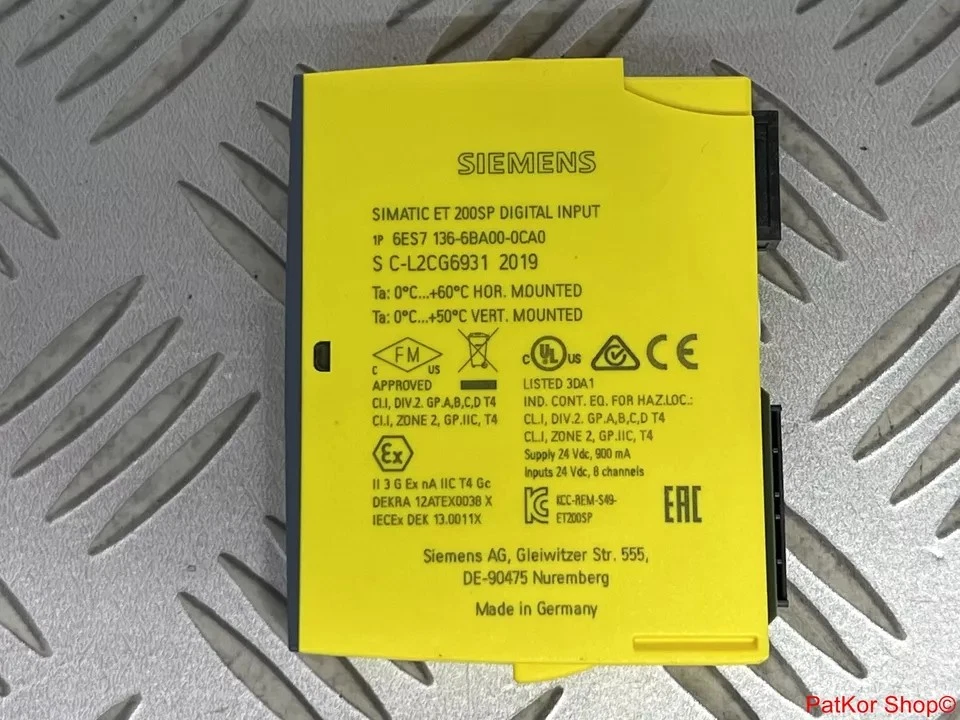 Siemens SIMATIC ET 200SP 6ES7136-6BA00-0CA0 - Imagen 2 de 4